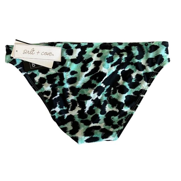 Salt + Cove NWT Womens Size M Spot On Printed Hipster Bikini Swimsuit Bottoms - Picture 4 of 6